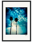 Bubbles and Sky Sticks Framed print A3 (29.7 x 42 cm) Black frame 49