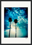 Bubbles and Sky Sticks Framed print A3 (29.7 x 42  cm) Black frame 49