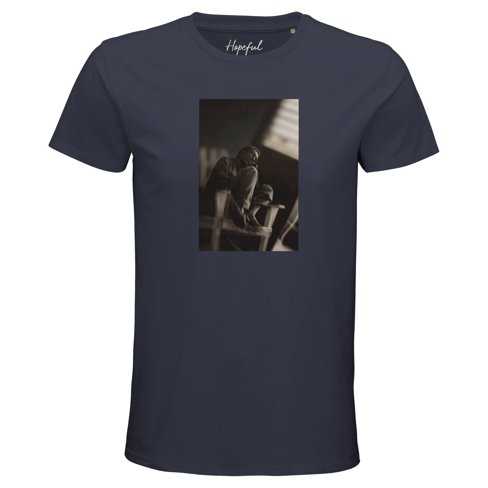 Hopeful - "A Dreamer’s Strength" T-shirt mouse grey 7