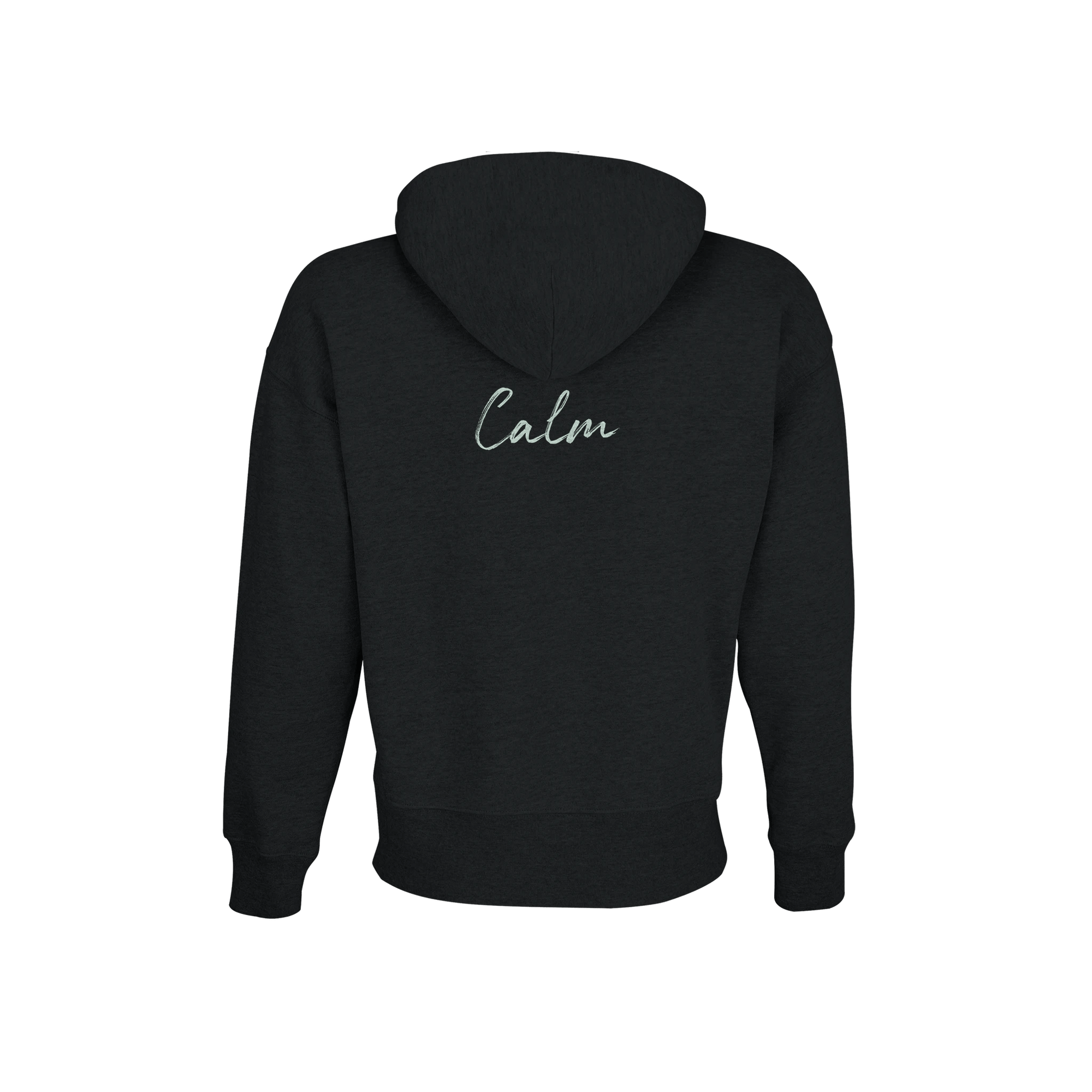 Calm - "Emerald Storms" Hoodie Black XS 2