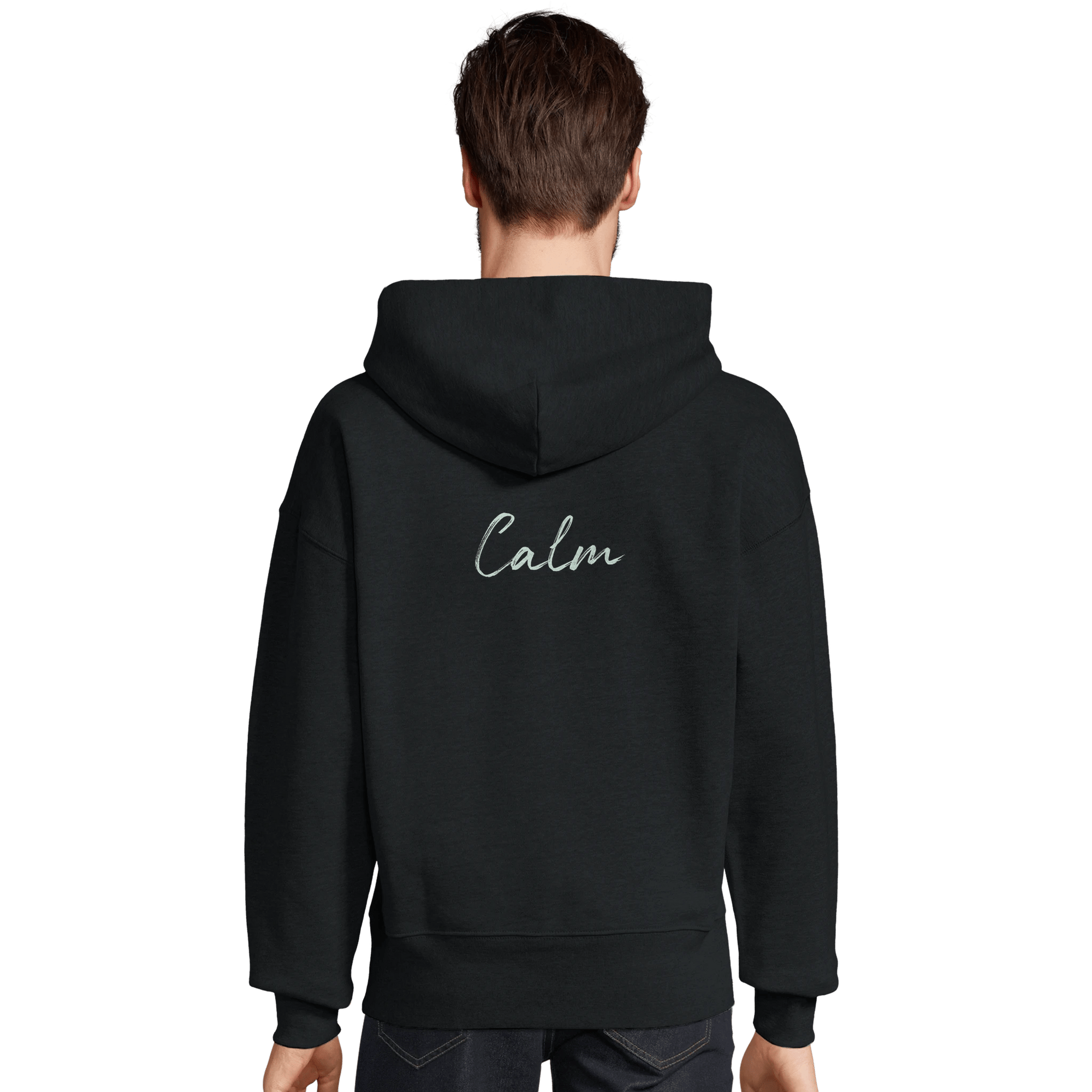 Calm - "Emerald Storms" Hoodie Black XS 7