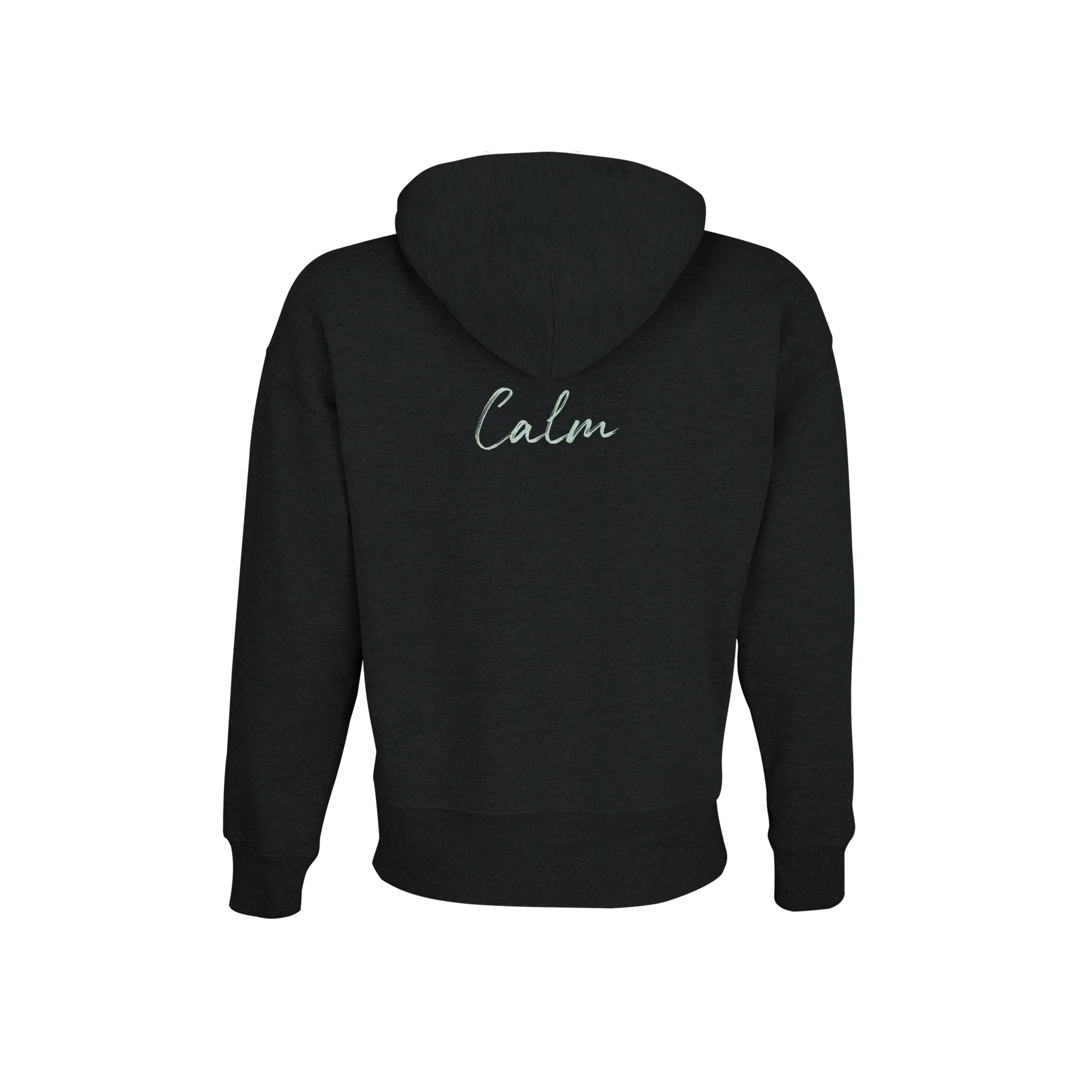 Calm - "Emerald Storms" Hoodie Black XS 5