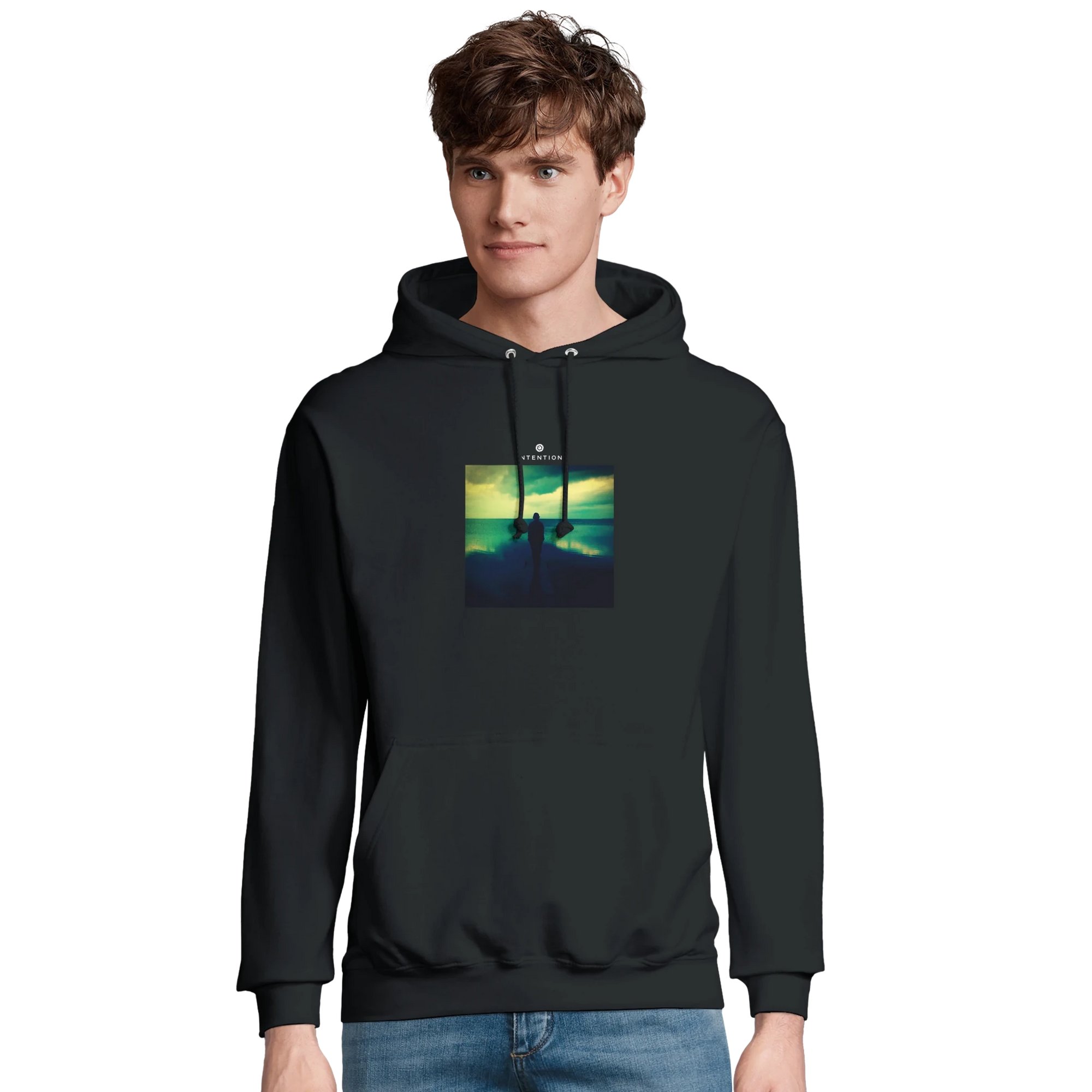 Calm - "Emerald Storms" Hoodie Black XS 41