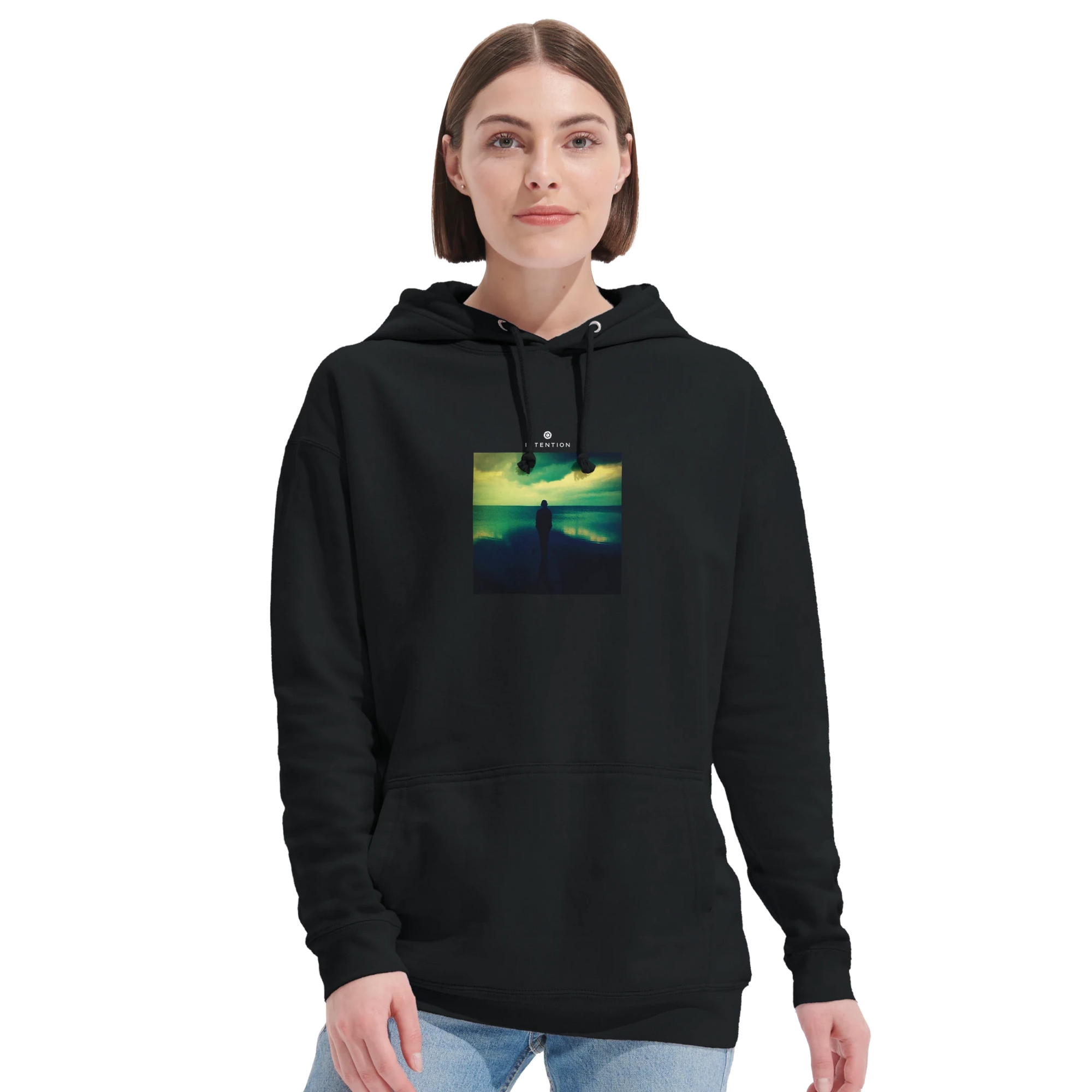 Calm - "Emerald Storms" Hoodie Black XS 43