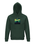 Calm - "Emerald Storms" Hoodie Bottle Green XS 44