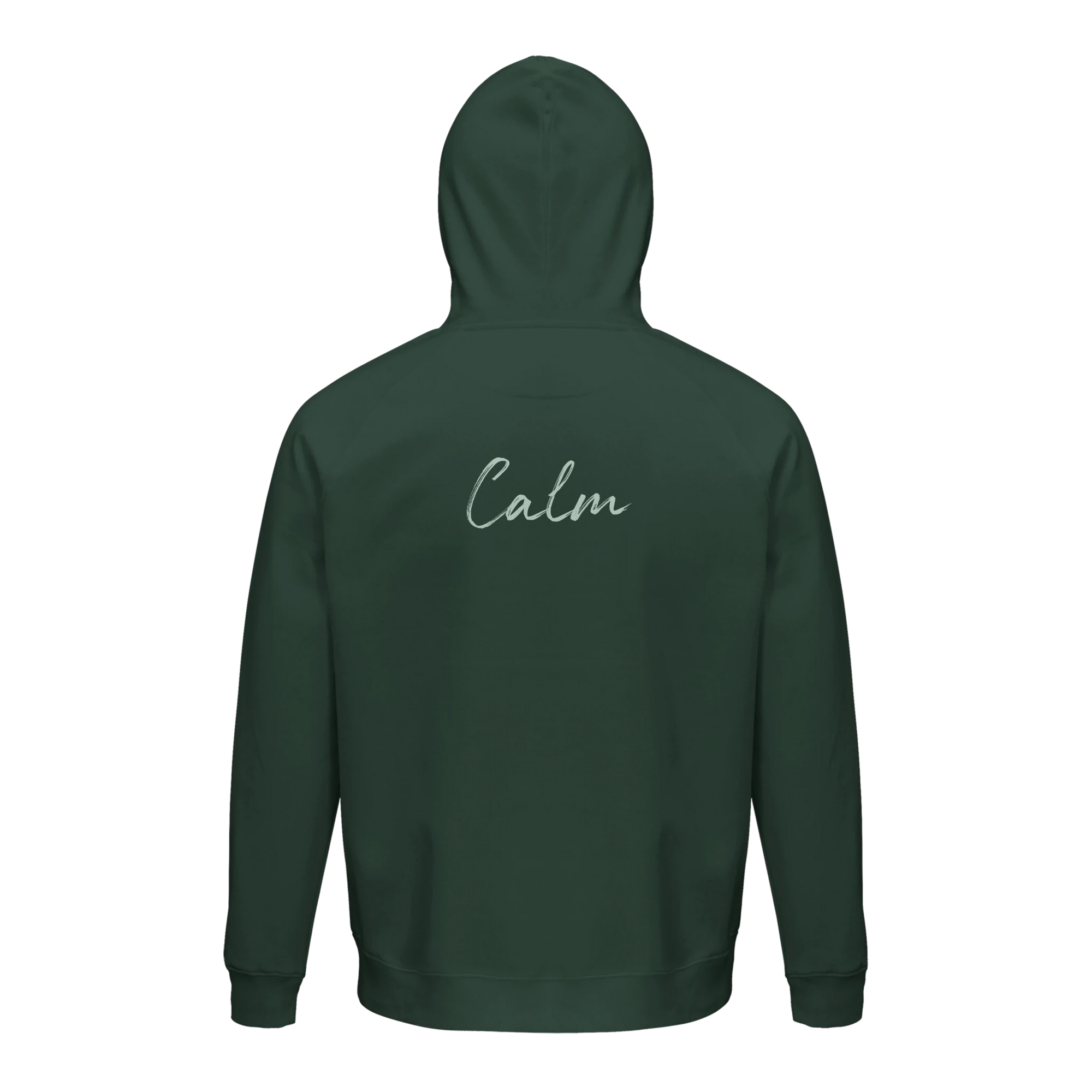Calm - "Emerald Storms" Hoodie Off White XS 45