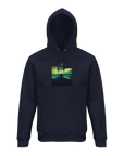 Calm - "Emerald Storms" Hoodie French Navy XS 29