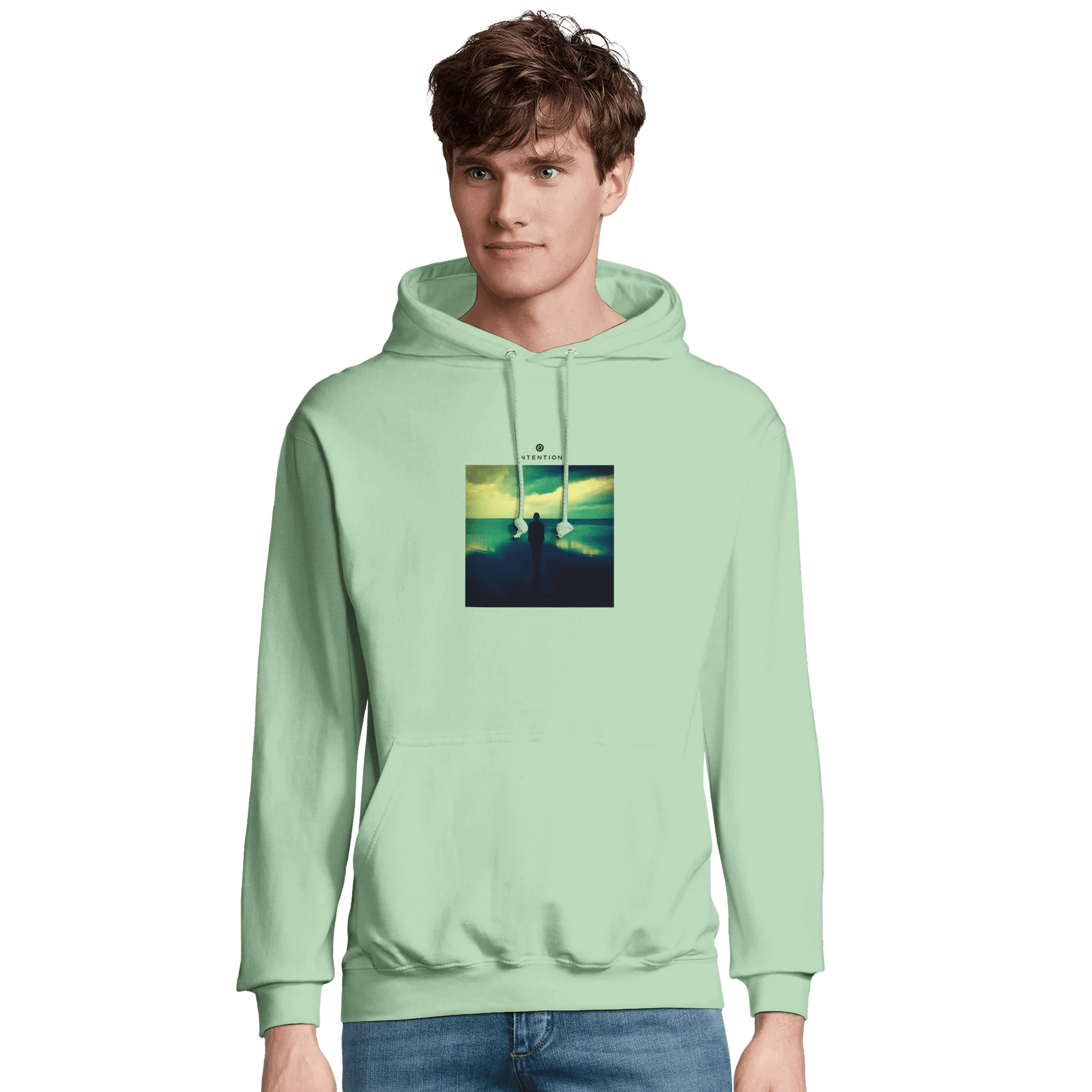 Calm - "Emerald Storms" Hoodie frozen green XS 6