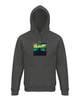 Calm - "Emerald Storms" Hoodie Grey Melange XS 34