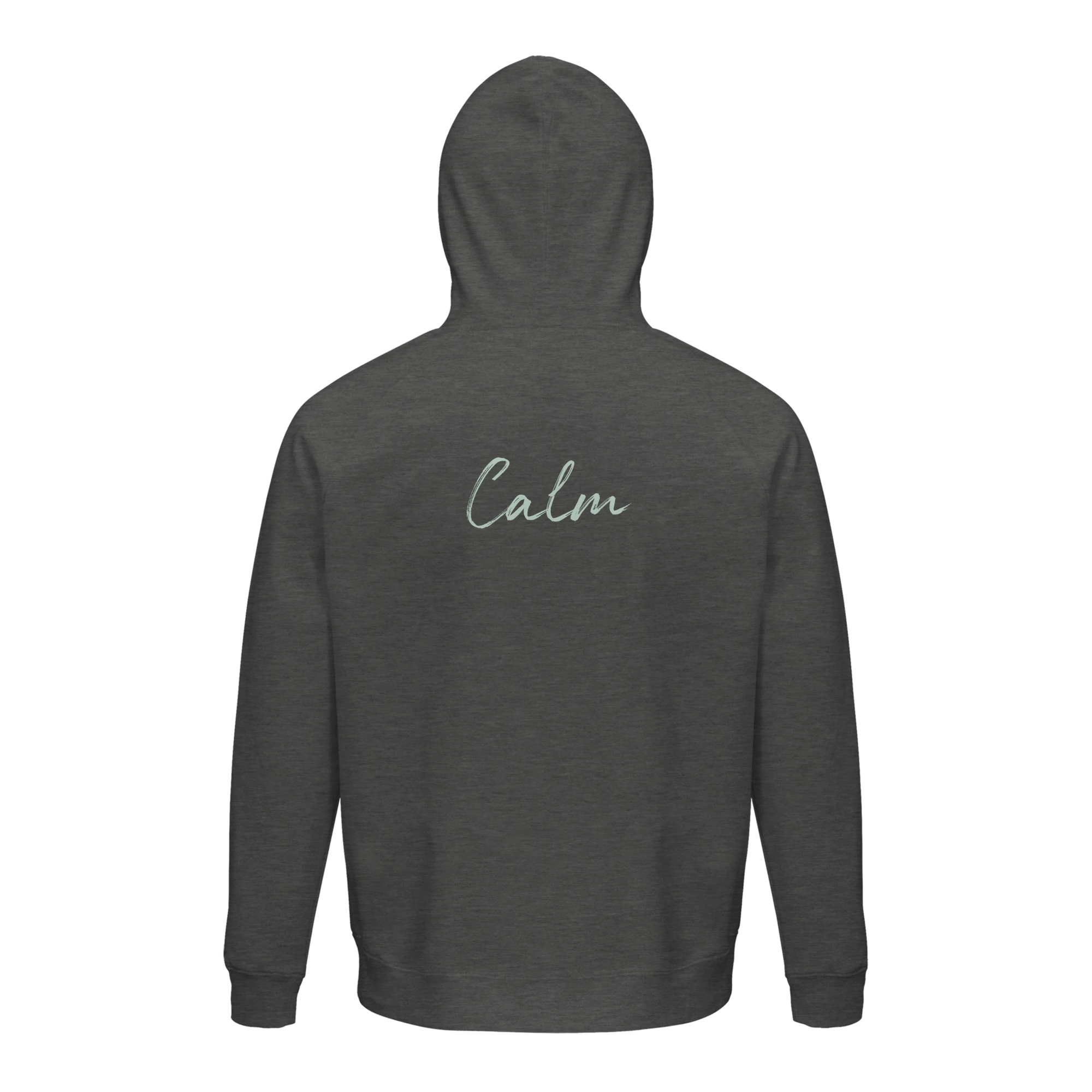 Calm - "Emerald Storms" Hoodie Off White XS 35