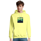 Calm - "Emerald Storms" Hoodie Light Yellow XS 3