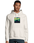 Calm - "Emerald Storms" Hoodie Off White XS 6
