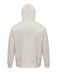 Calm - "Emerald Storms" Hoodie Off White XS 5