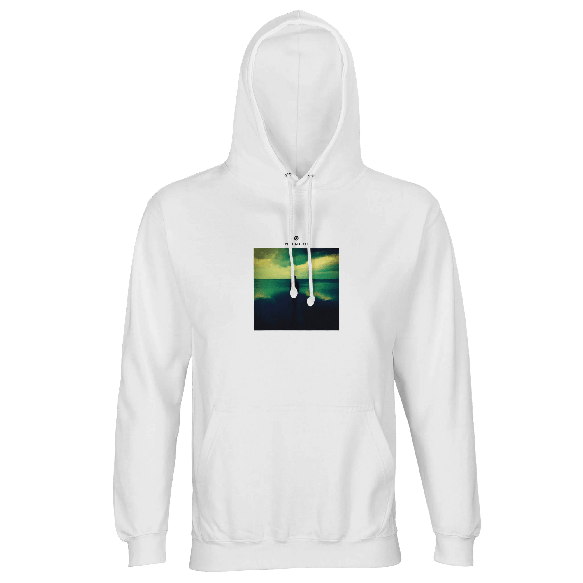 Calm - "Emerald Storms" Hoodie White XS 9