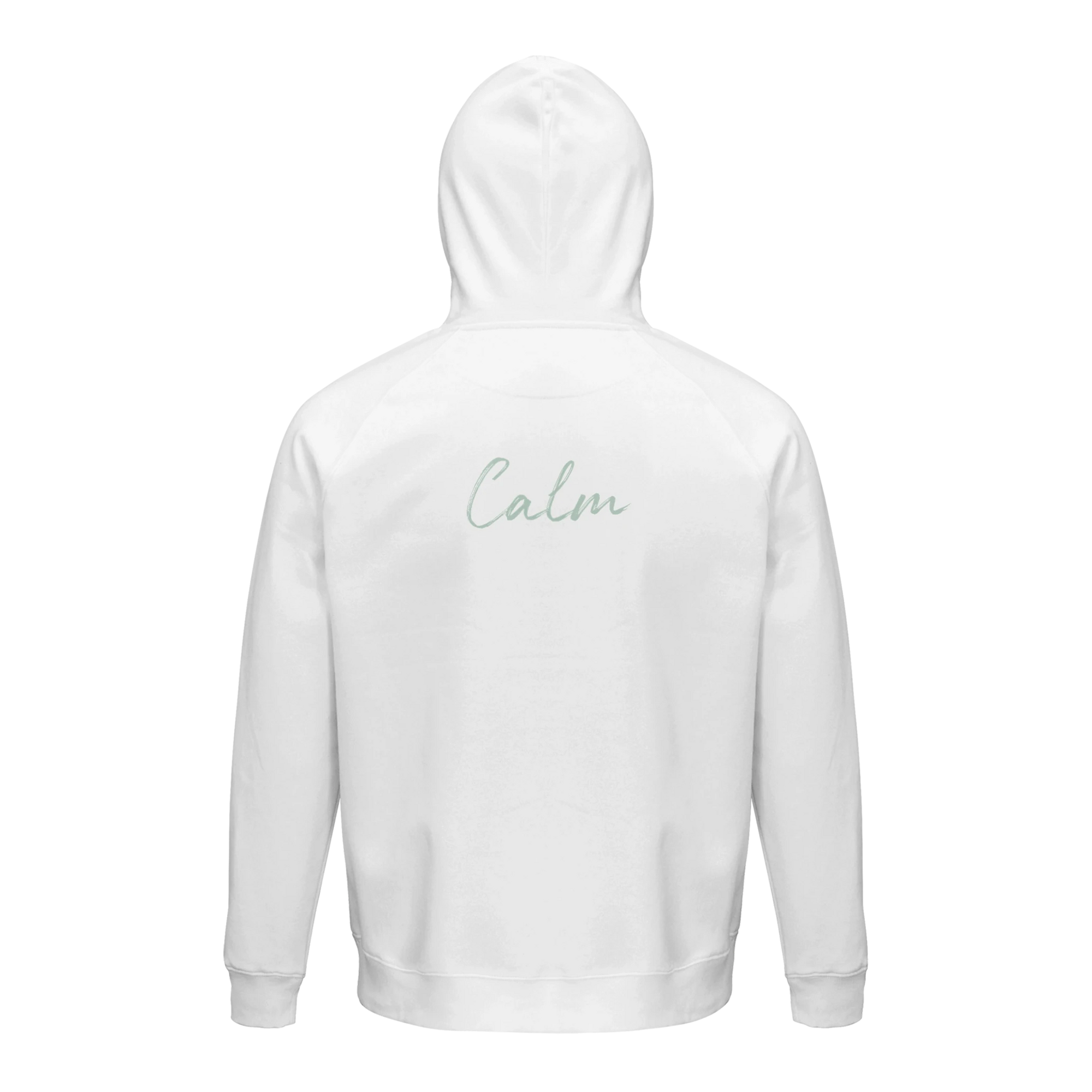 Calm - "Emerald Storms" Hoodie Off White XS 20