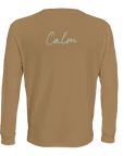 Calm - "Emerald Storms" Long sleeve dark beige XS 2