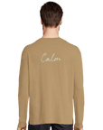 Calm - "Emerald Storms" Long sleeve dark beige XS 7