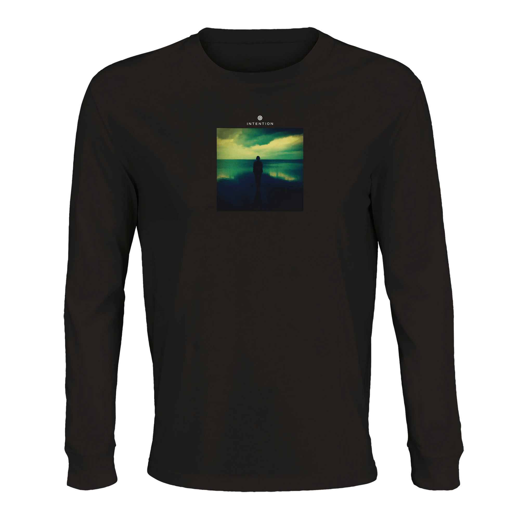 Calm - "Emerald Storms" Long sleeve Deep Black XS 24