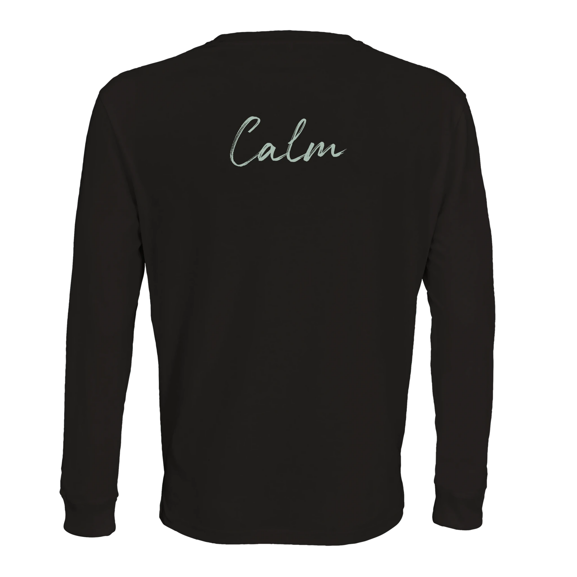 Calm - "Emerald Storms" Long sleeve Deep Black XS 25