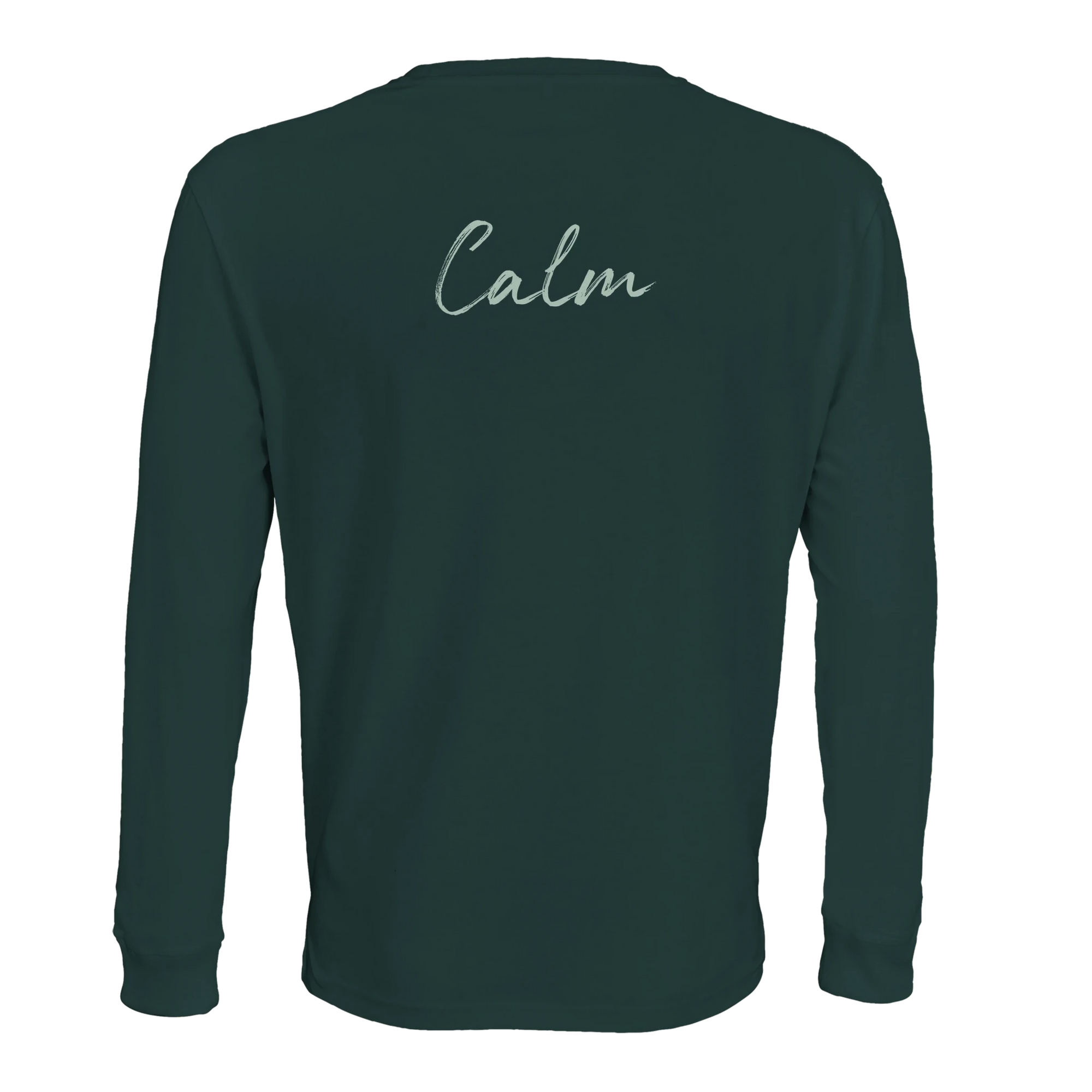 Calm - "Emerald Storms" Long sleeve green empire XS 13