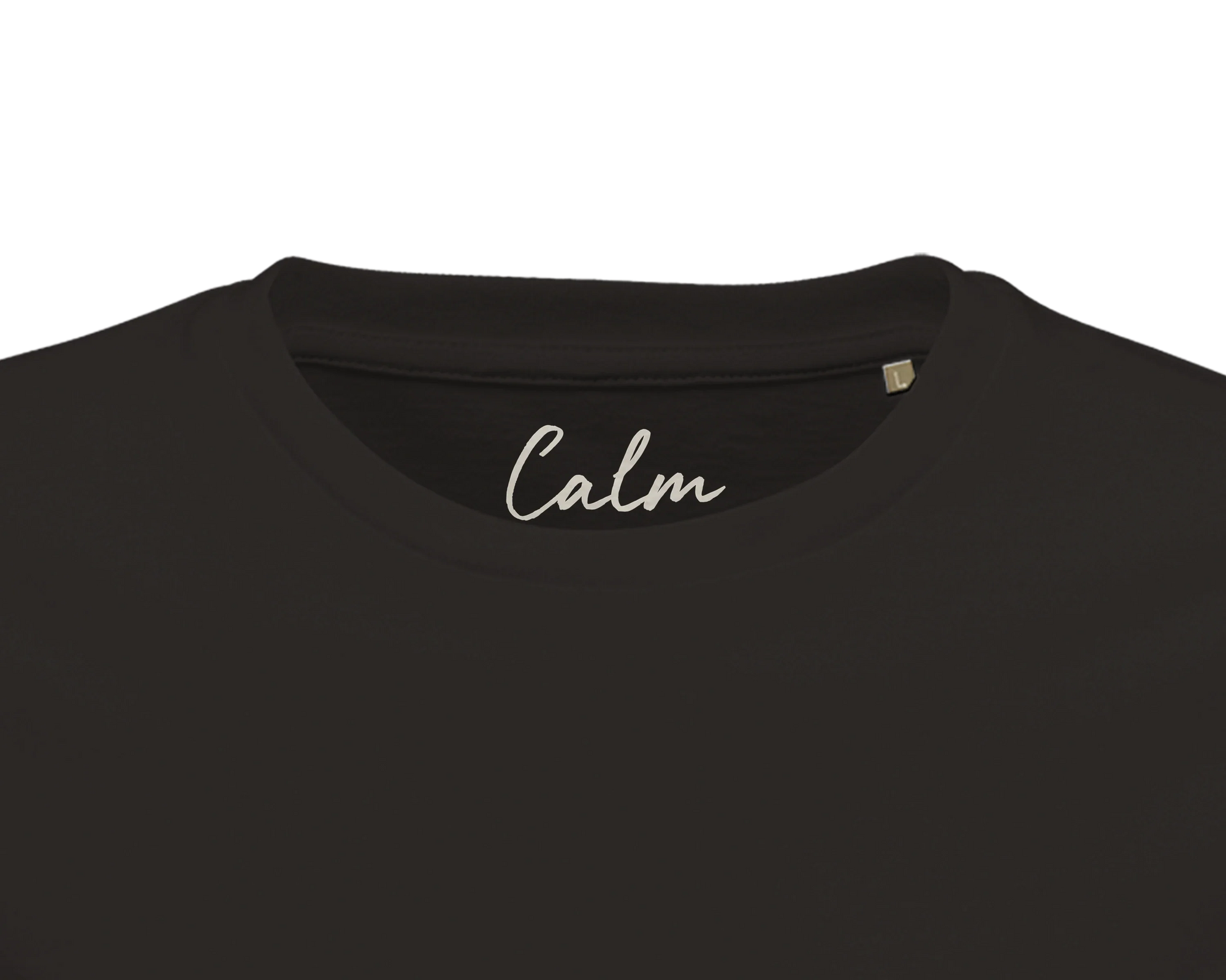 Calm - "Emerald Storms" T-shirt Deep Black 2