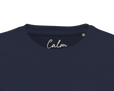 Calm - "Emerald Storms" T-shirt French Navy 2