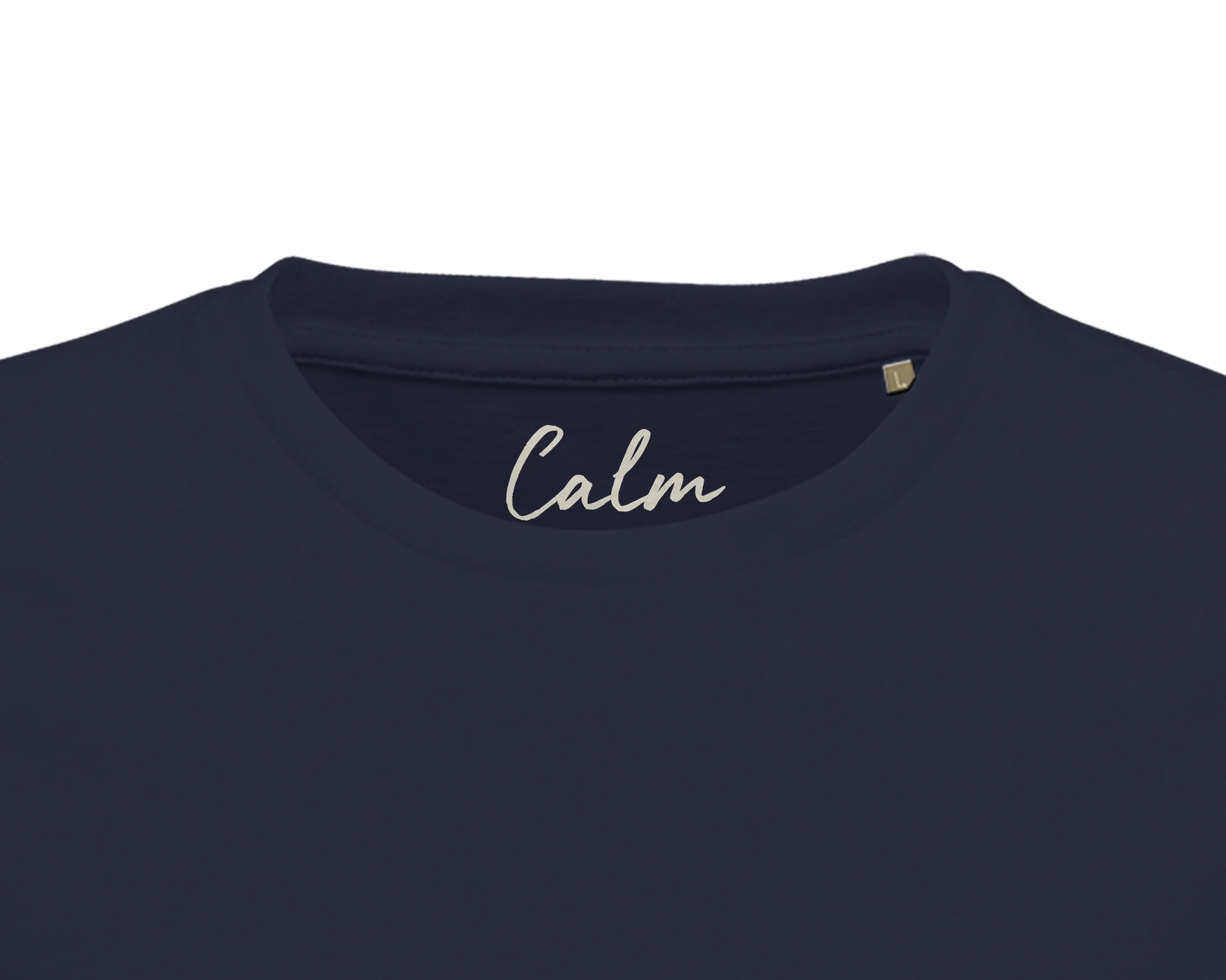 Calm - "Emerald Storms" T-shirt French Navy 2