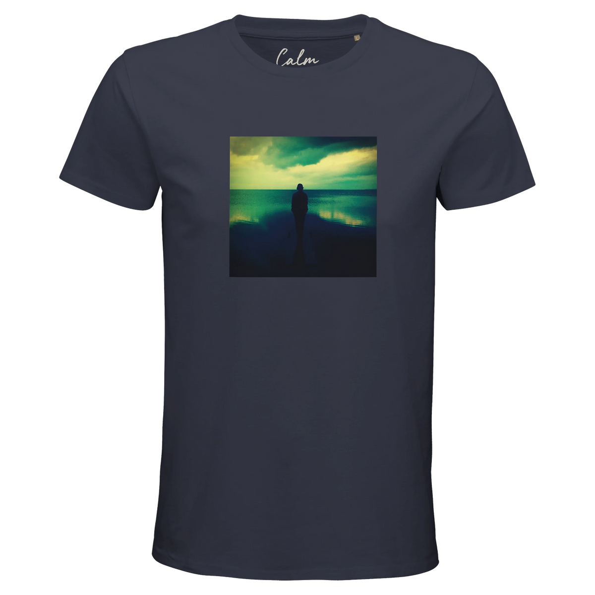 Calm - "Emerald Storms" T-shirt mouse grey 1