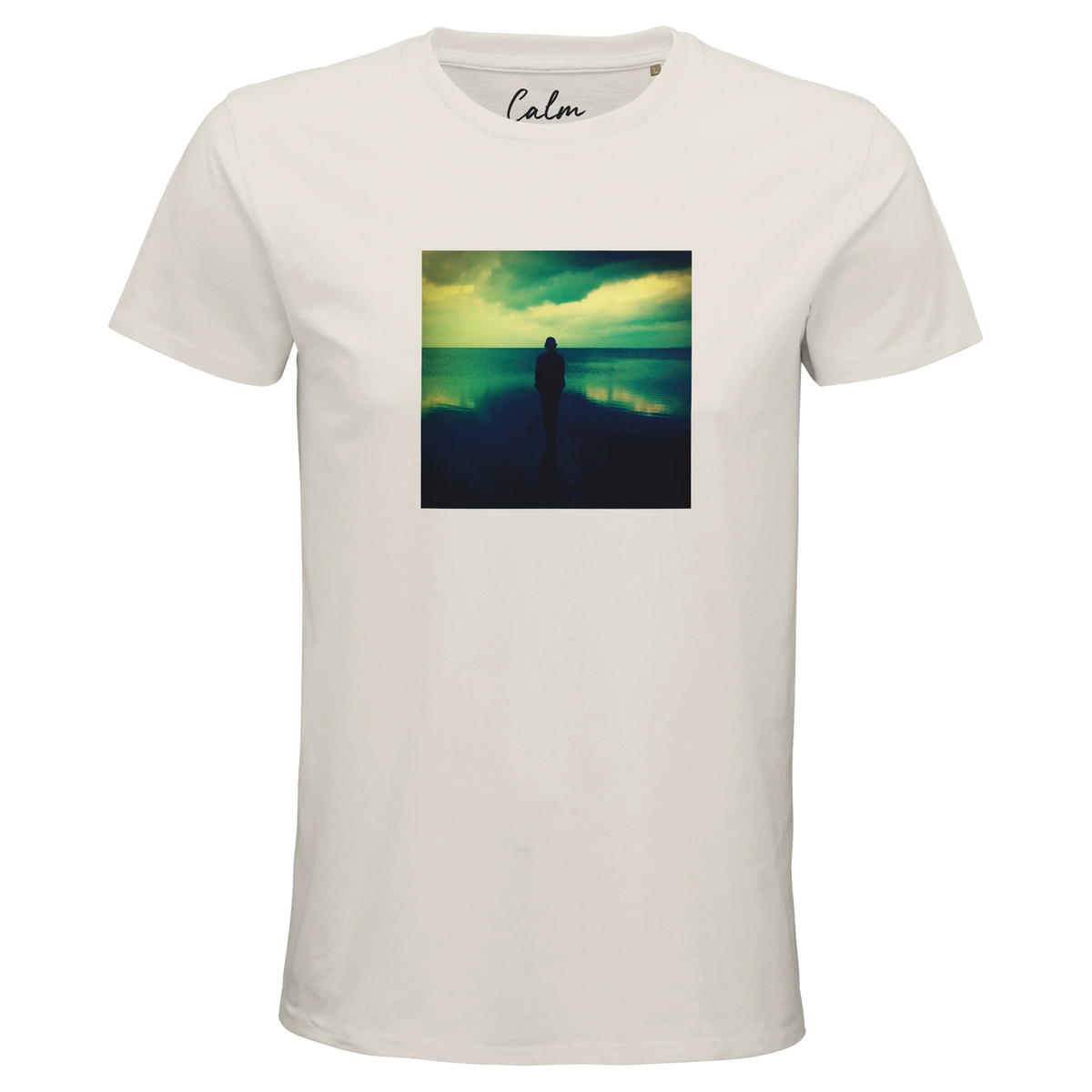 Calm - "Emerald Storms" T-shirt Off White 1