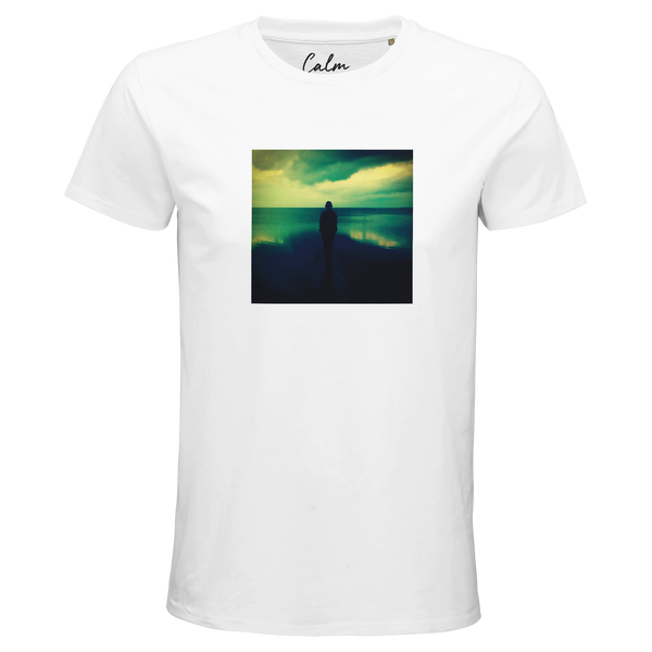 Calm - "Emerald Storms" T-shirt White 1