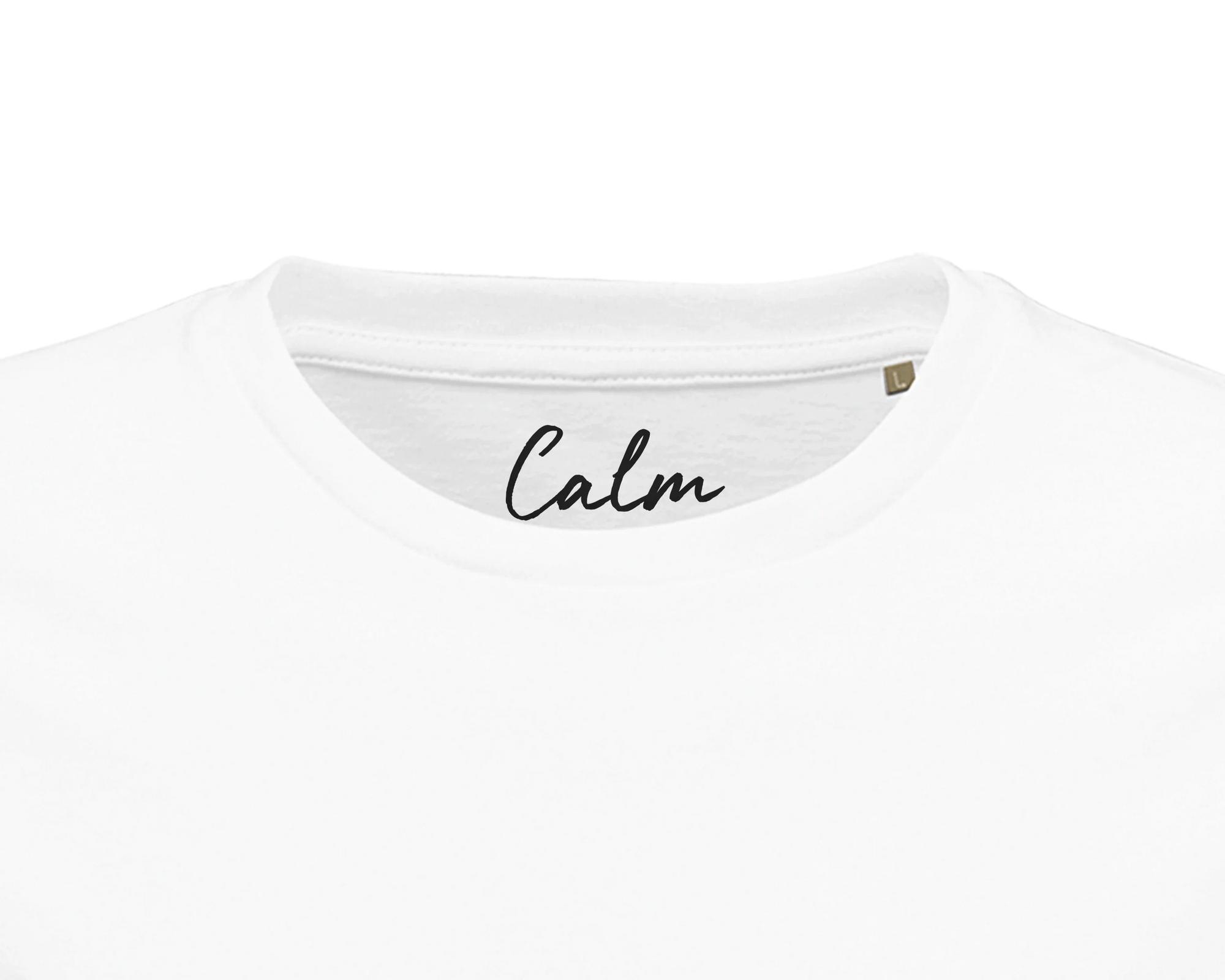 Calm - "Emerald Storms" T-shirt White 2