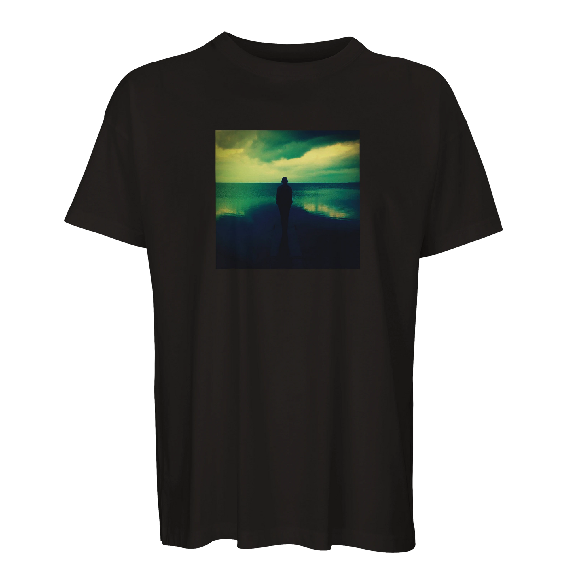 Calm - "Emerald Storms" T-shirt Deep Black 1