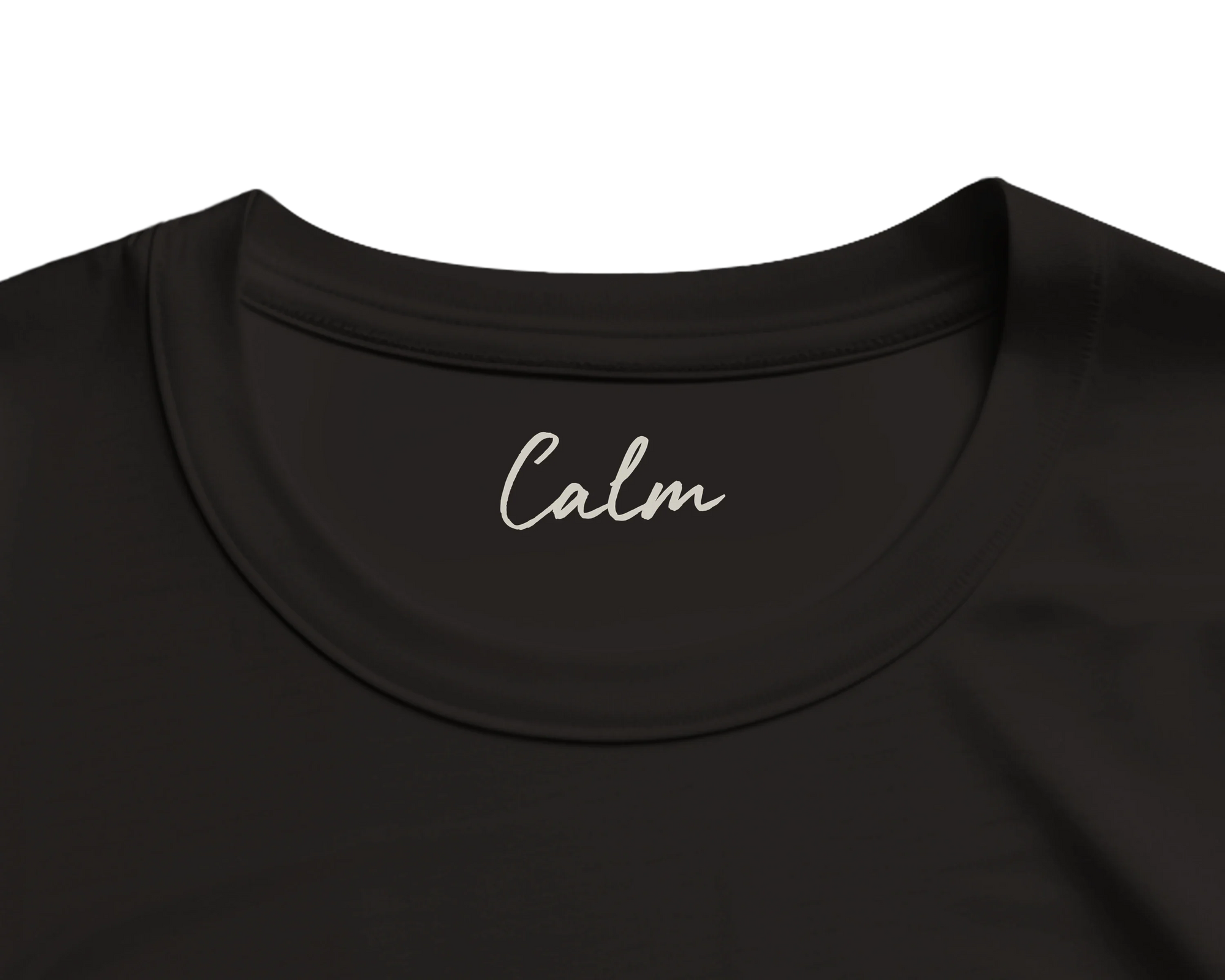 Calm - "Emerald Storms" T-shirt Deep Black 2