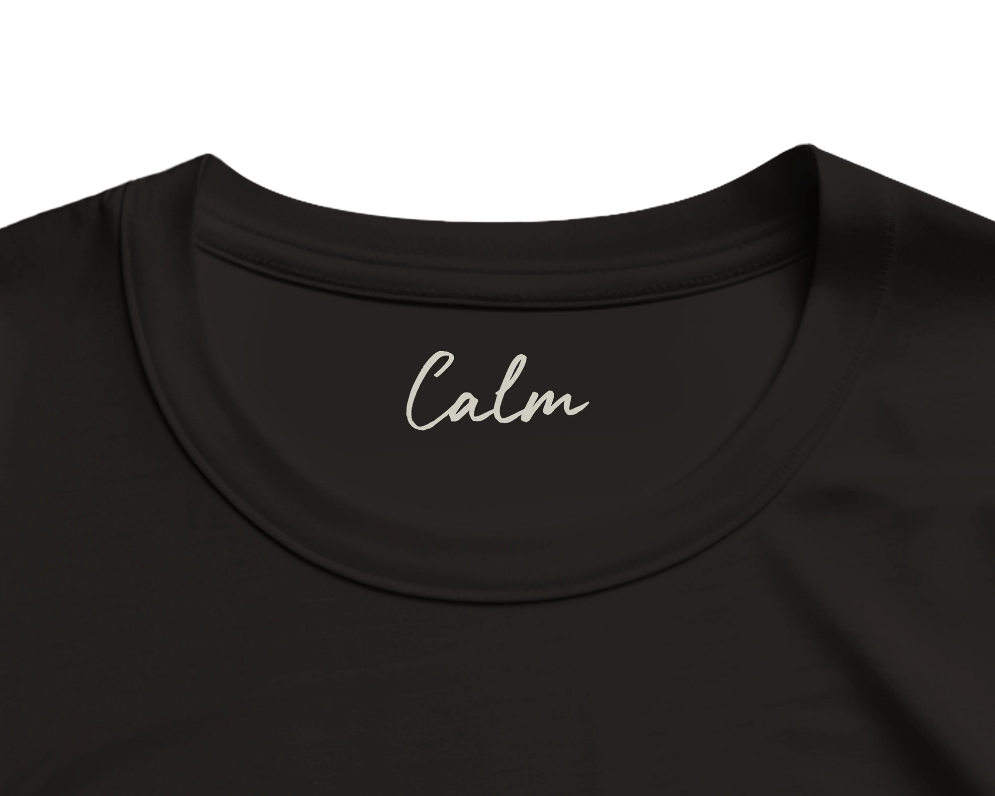 Calm - "Emerald Storms" T-shirt Deep Black 2