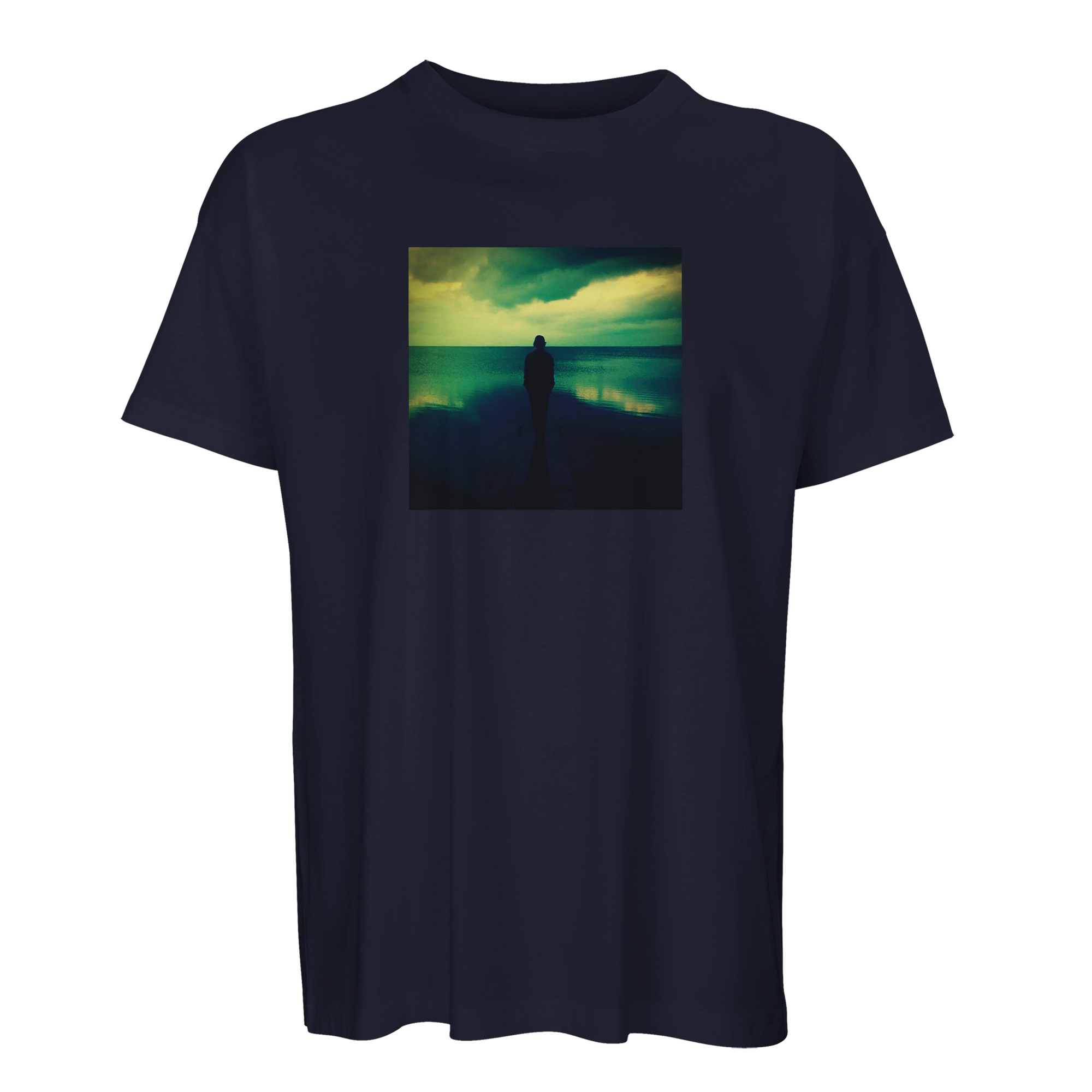 Calm - "Emerald Storms" T-shirt French Navy 1