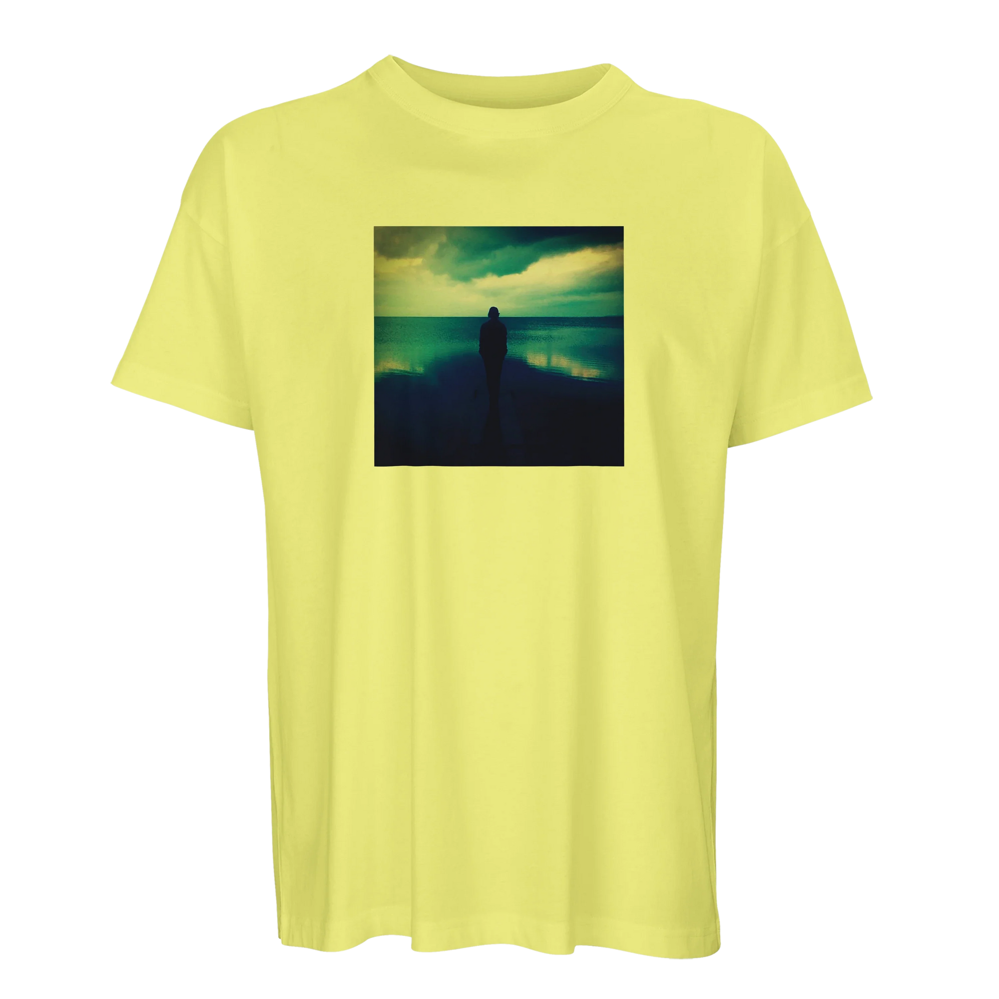 Calm - "Emerald Storms" T-shirt Light Yellow 1