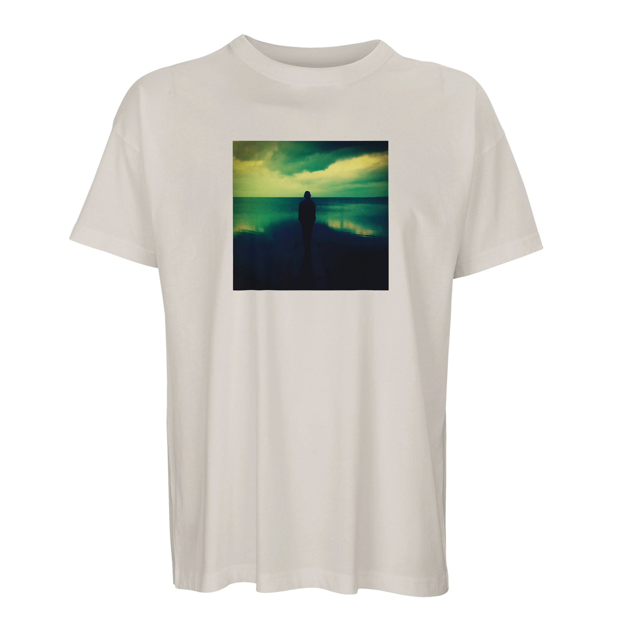 Calm - "Emerald Storms" T-shirt Off White 1