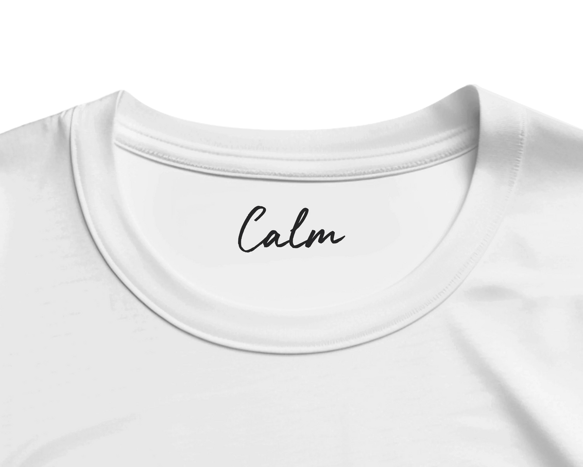 Calm - "Emerald Storms" T-shirt White 2