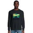 Calm - "Emerald Storms" Sweatshirt Black 3