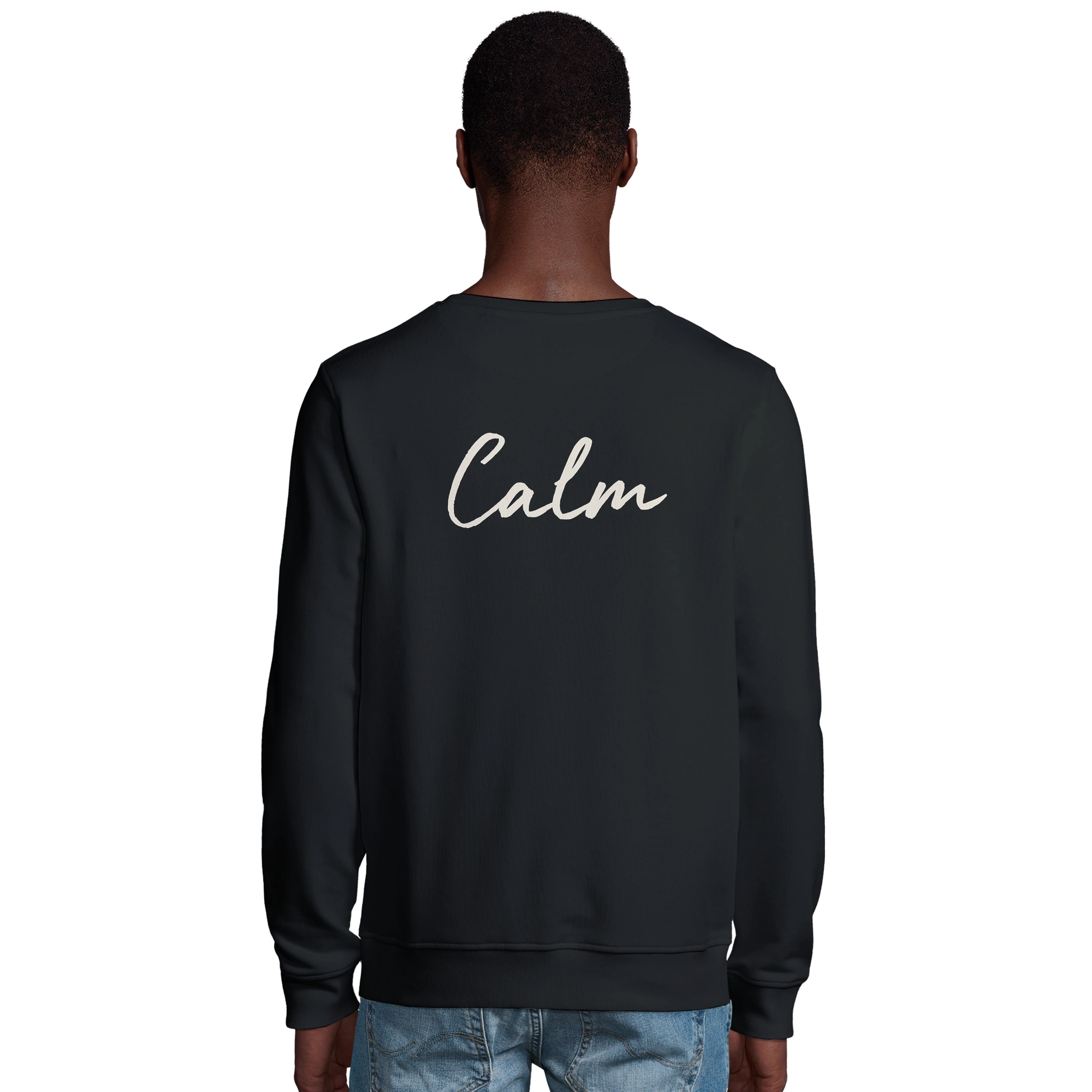 Calm - "Emerald Storms" Sweatshirt Black 4
