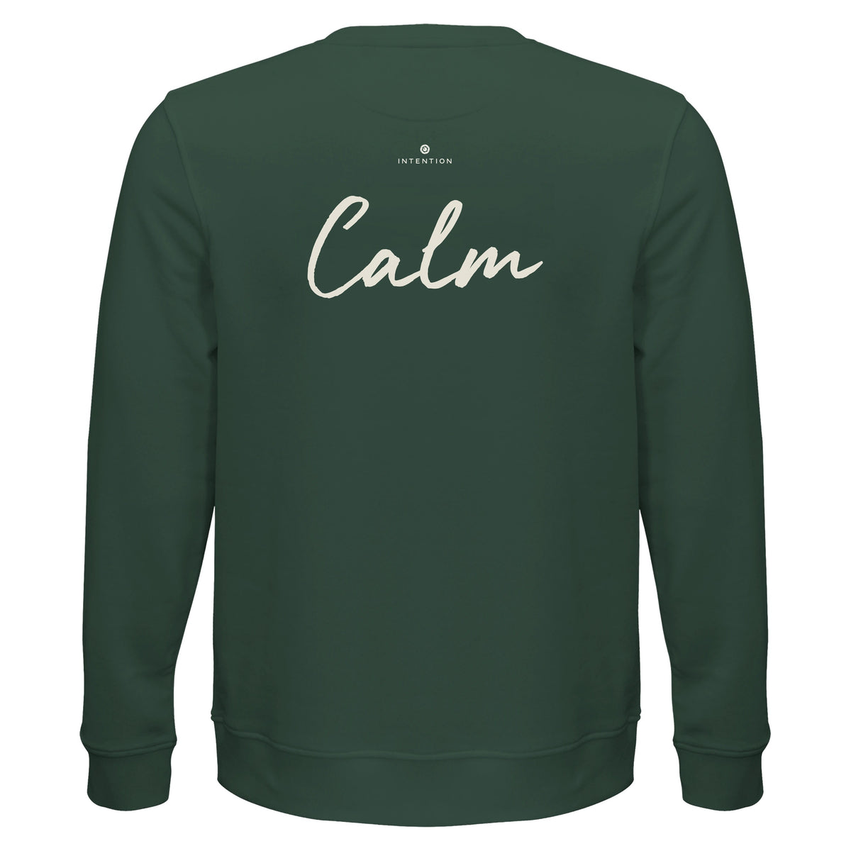 Calm - "Emerald Storms" Sweatshirt Bottle Green 2