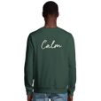 Calm - "Emerald Storms" Sweatshirt Bottle Green 4