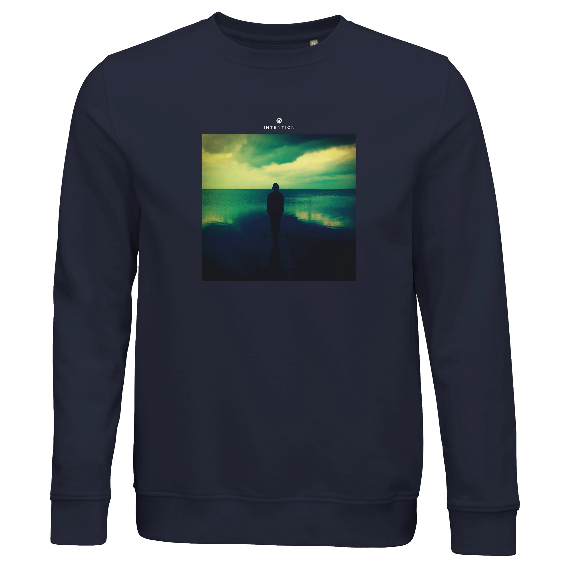 Calm - "Emerald Storms" Sweatshirt French Navy 1