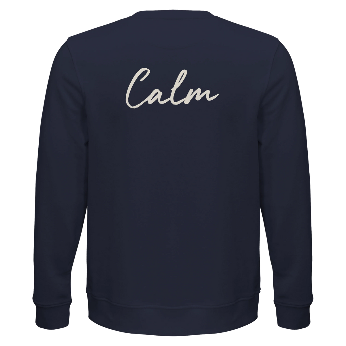 Calm - "Emerald Storms" Sweatshirt French Navy 2