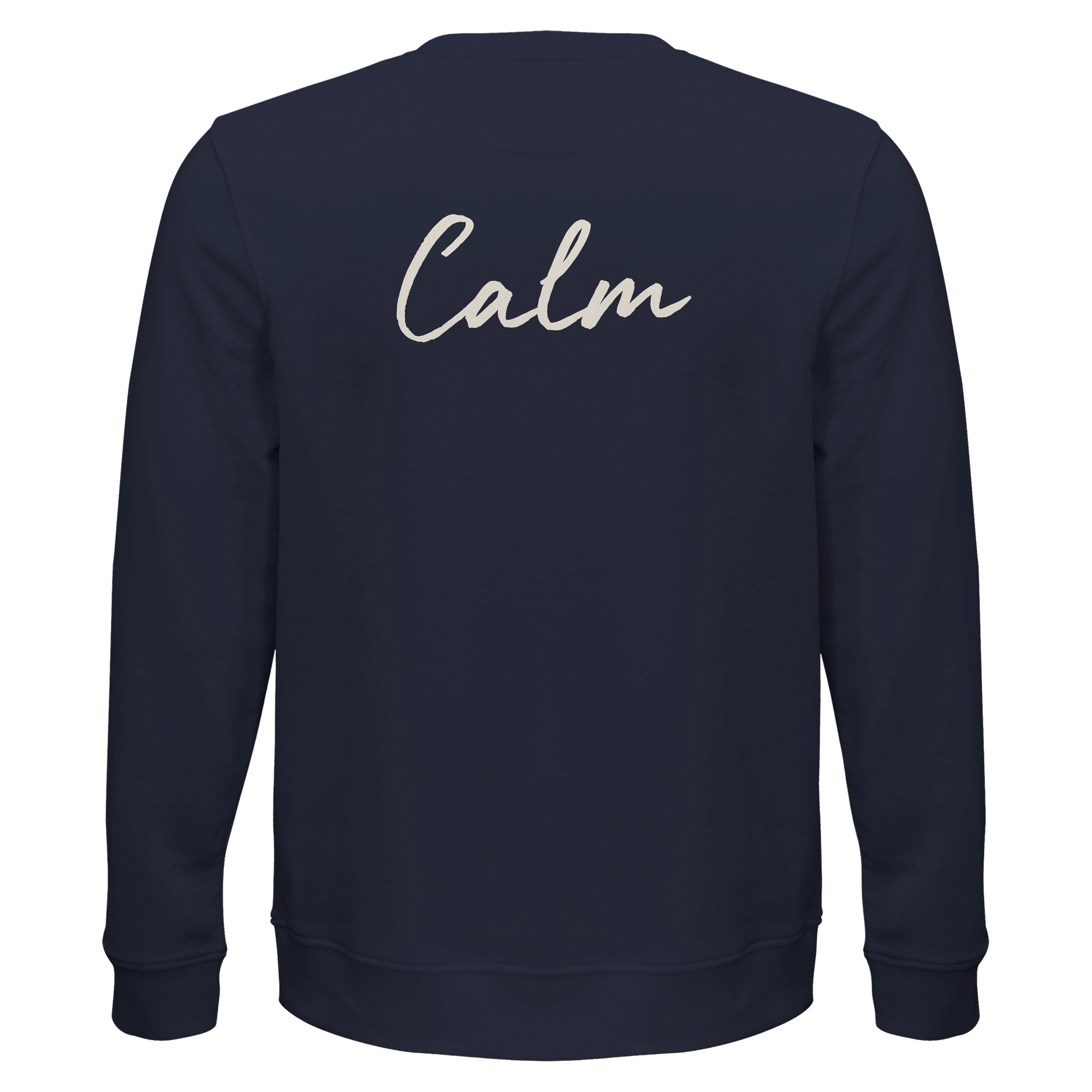 Calm - "Emerald Storms" Sweatshirt French Navy 2