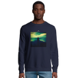 Calm - "Emerald Storms" Sweatshirt French Navy 3