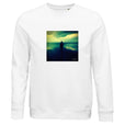 Calm - "Emerald Storms" Sweatshirt White 1