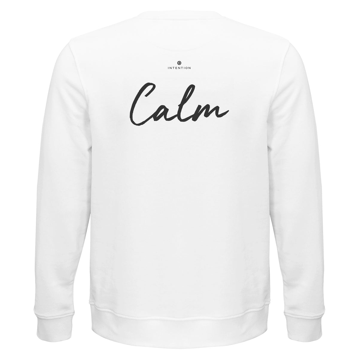 Calm - "Emerald Storms" Sweatshirt White 2