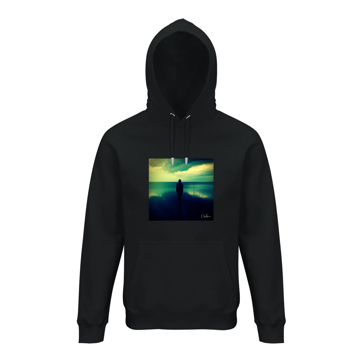 Calm - "Emerald Storms" Hoodie Black 1