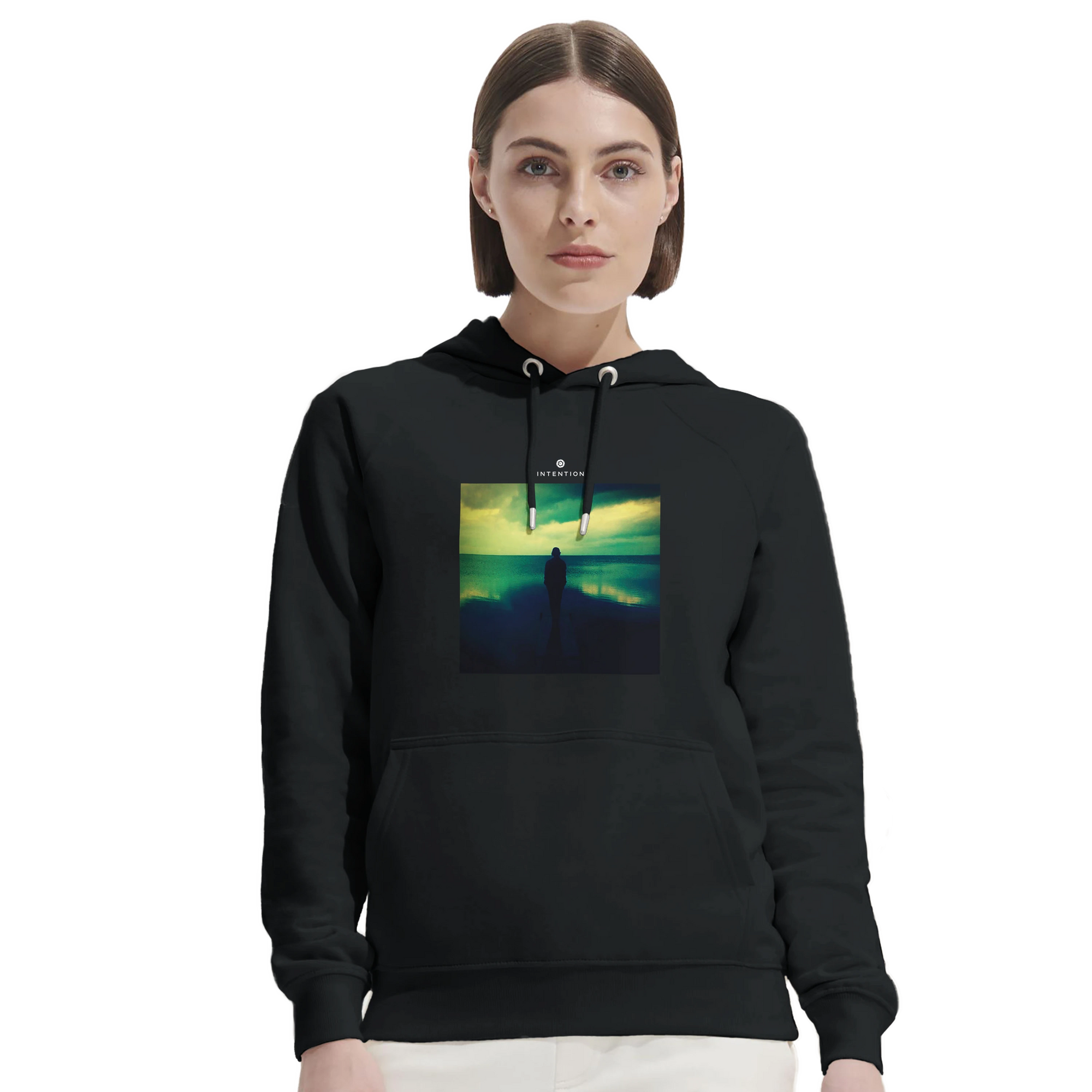 Calm - "Emerald Storms" Hoodie Black 5
